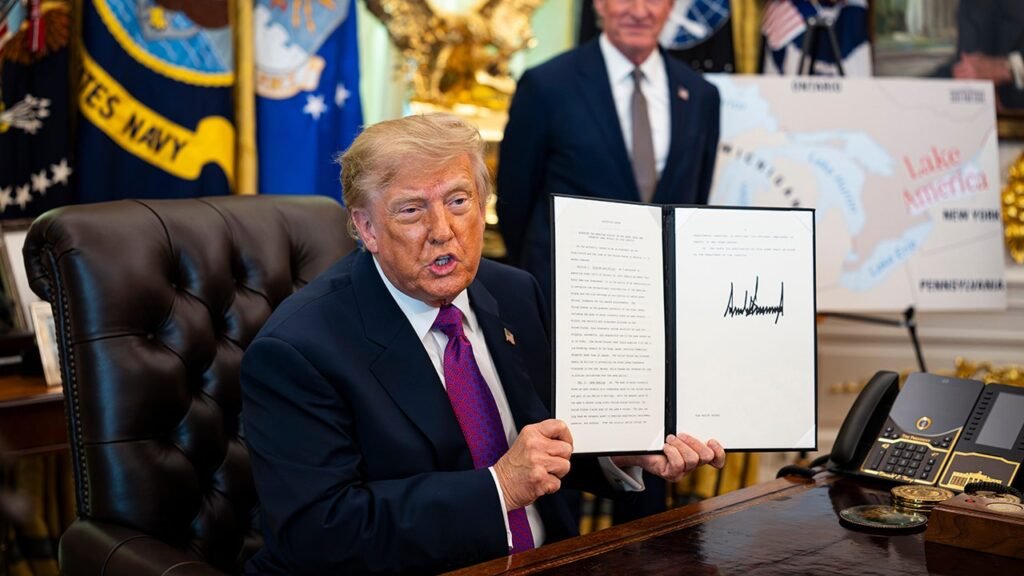 Google Maps changes Lake Ontario to ‘Lake America’ for US users after Trump order: ‘It’s official!’ Google Maps changes Lake Ontario to ‘Lake America’ for US users after Trump order: ‘It’s official!’