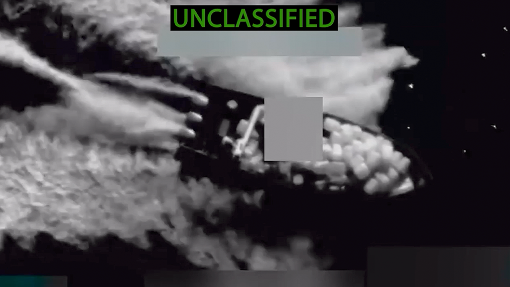 Newly unclassified Pentagon images show suspected drug boats as official issues deadly warning Newly unclassified Pentagon images show suspected drug boats as official issues deadly warning