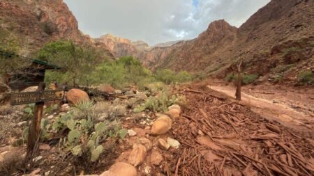 Deadly Grand Canyon flooding knocks out critical water line amid race to find missing hikers Deadly Grand Canyon flooding knocks out critical water line amid race to find missing hikers