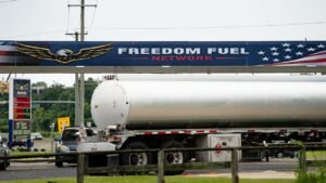 Fuel supplier sues distributor for nearly M over gas allegedly sold at Trump-promoted Freedom Fuel stations