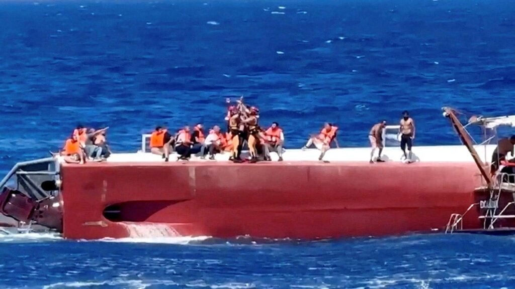 Mom loses grip on daughter as passenger ferry capsizes with 20 people still missing Mom loses grip on daughter as passenger ferry capsizes with 20 people still missing