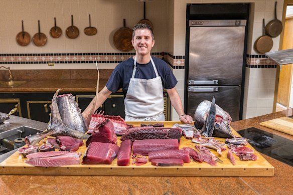 “He broke down a 100-pound [45-kilogram] yellowfin tuna,” says the CIA’s Robert Jones. “When he’d finished, he didn’t have a spot on his apron.”