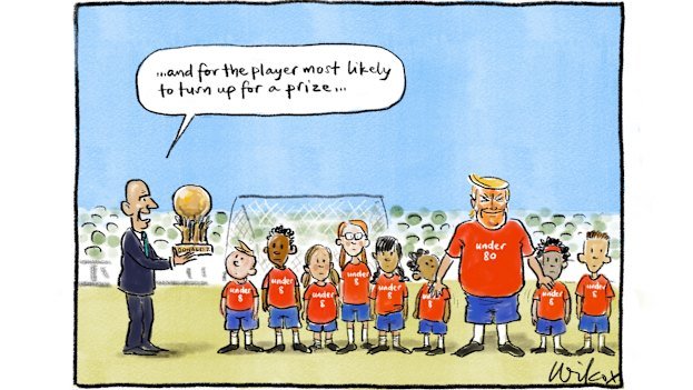 Wilcox cartoon published in December 2025.