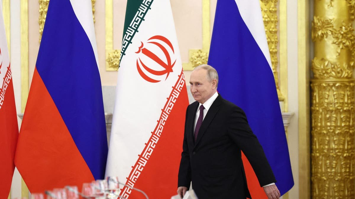 Russian President Vladimir Putin meets with Iranian President Ebrahim Raisi in Moscow