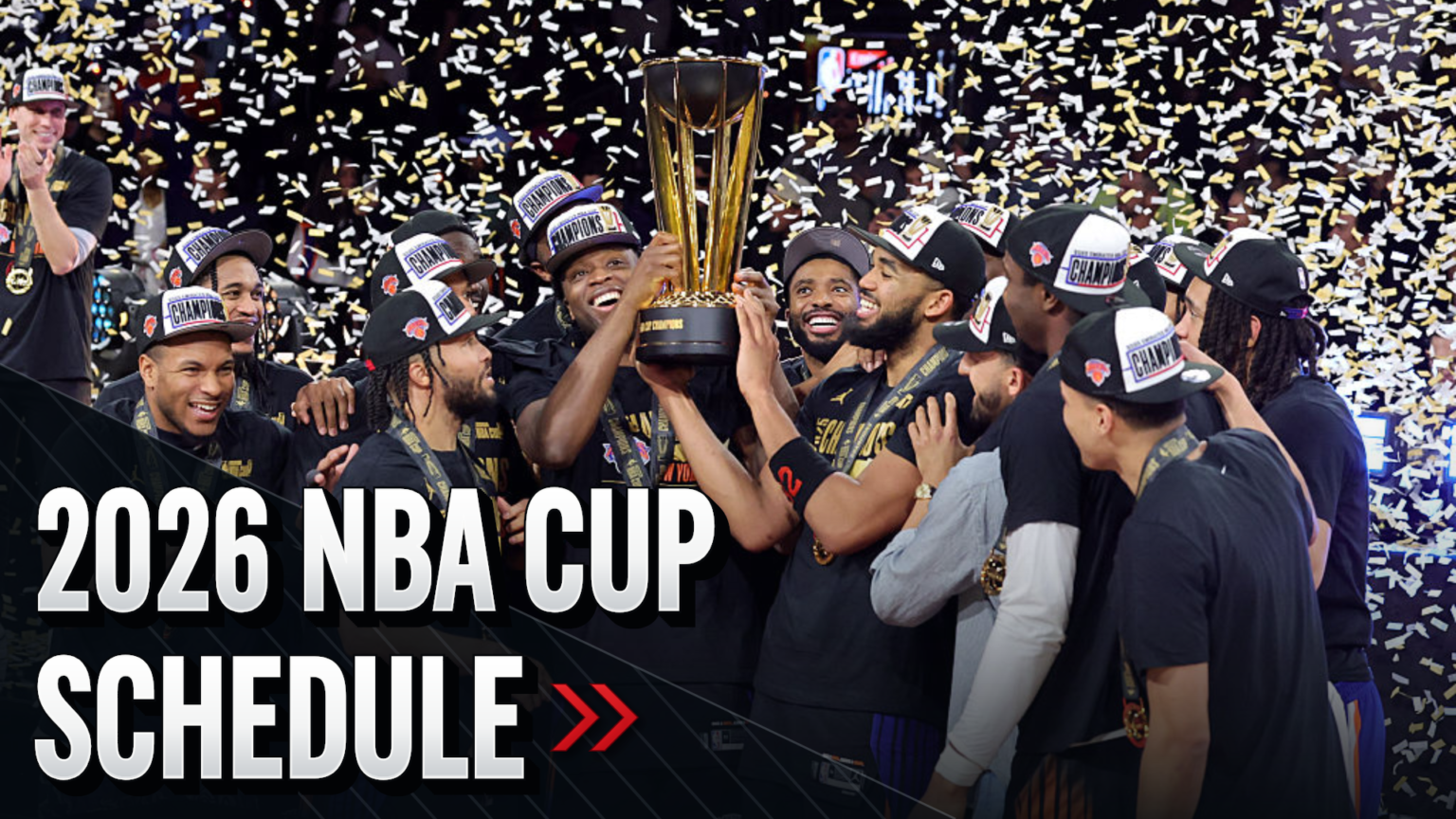 2026 NBA Cup Schedule: Group Play, Knockout Rounds, Championship 2026 NBA Cup Schedule: Group Play, Knockout Rounds, Championship