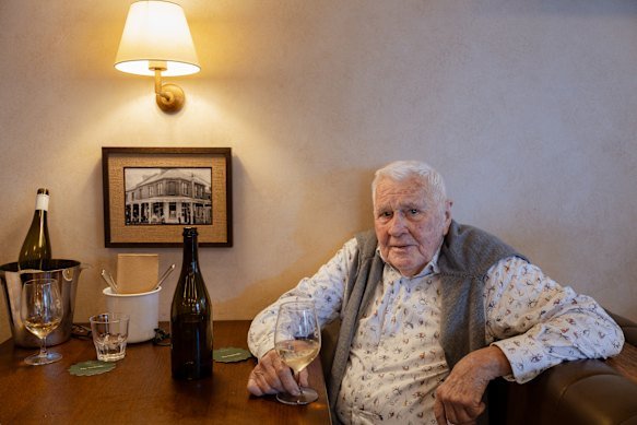 “The people have changed”: Tommy Richardson, a former licensee of Balmain’s West End Hotel, at the Sackville Hotel in Rozelle. 