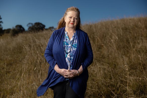 Elizabeth Bradbury at the Australian Botanic Gardens in Mt Annan. Elizabeth Bradbury was one of the first children to be placed into the care of Redeemer Baptist Church.