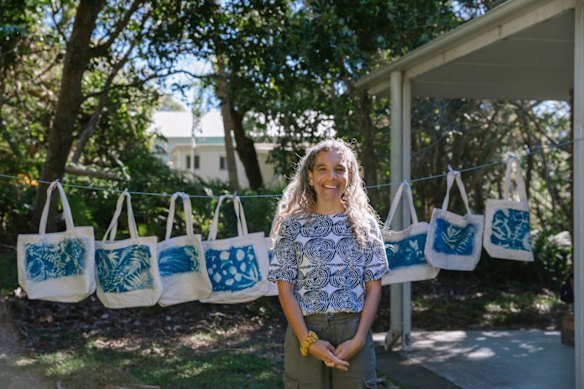 Elisa Jane Carmichael is exhibiting at the Whale Tail Gallery, Point Lookout.