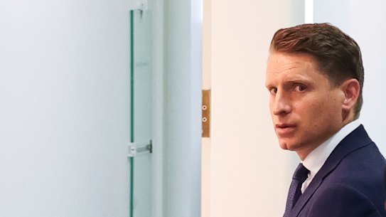Liberal MP Andrew Hastie (pictured) was a witness in the Ben Roberts-Smith civil case.