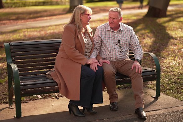 Debra and Alex Buchanan.