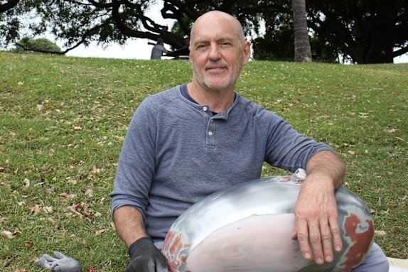 Local Nick Collyer believes the Mowbray Park upgrades make sense.