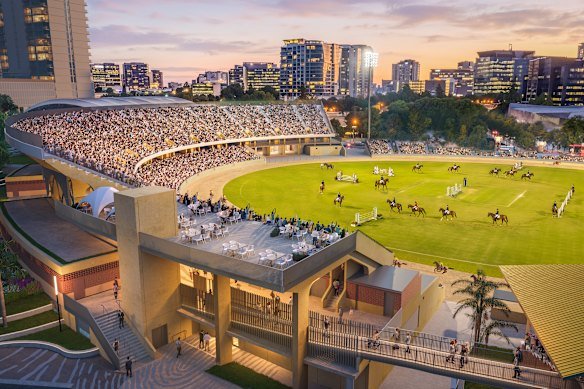 Other than the Ekka, there would be no permanent tenant. 