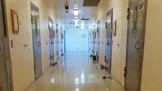 The report found 13 of the state’s 20 correctional centres hold more prisoners than originally intended. 