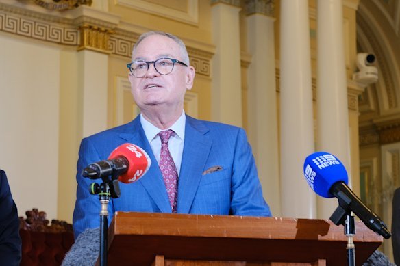 Justice Thomas Bradley will be sworn in as governor of Queensland on November 1.