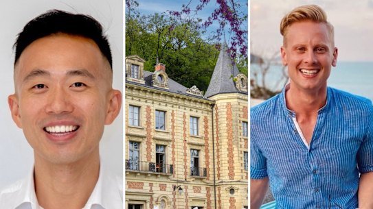 David Cao (left) has been charged with the attempted murder of Callum Forbes (right).