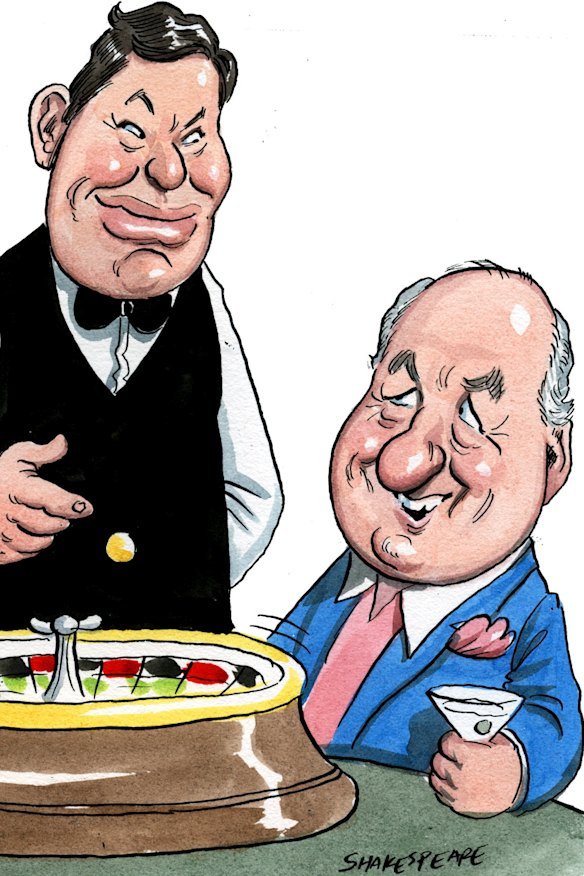 Jones played a key role in securing the future of James Packer’s Sydney casino.