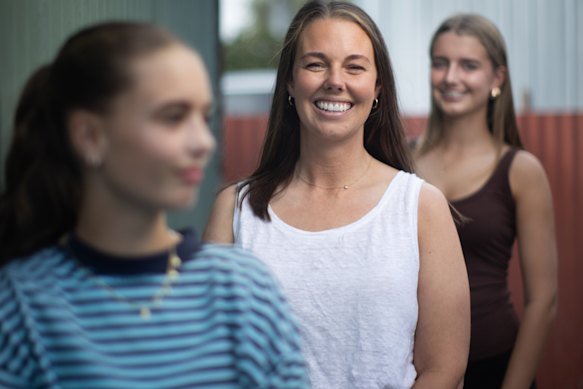 Both Emily Alston’s elder daughters agree that social media has influenced their lives. 