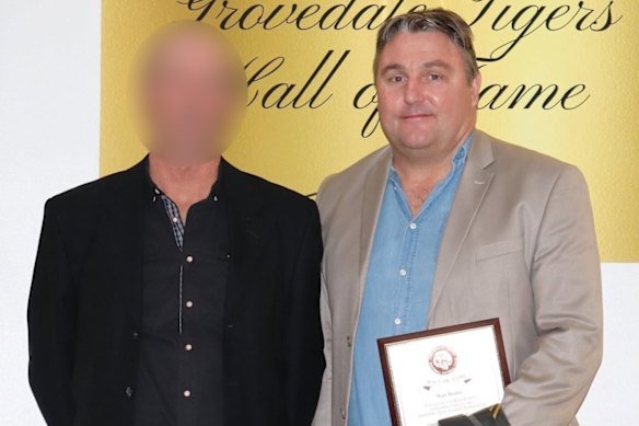 Matt Bruhn (right) denies allegations of wrongdoing.