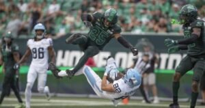 Riders cash in on Argo miscues to post 28-24 win
