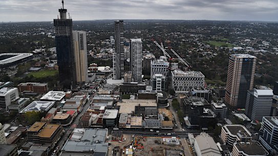 The future of Parramatta’s CBD is being debated.