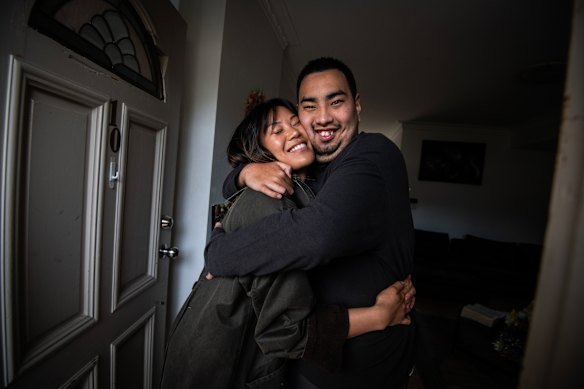 Rose Mitchell and her brother have been inseparable since “the minute he was born”.