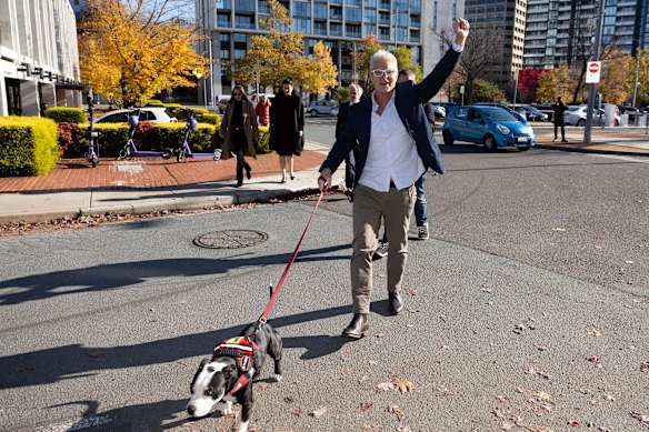 David McBride arriving at the ACT Supreme Court, in Canberra