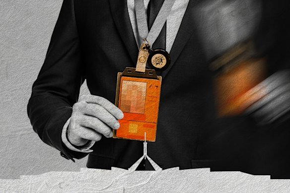 Orange “sponsored passes” give registered political lobbyists access to Parliament House.