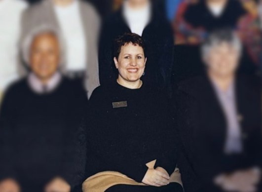 Jenny Cole 15 years ago while she was still working as a principal. 