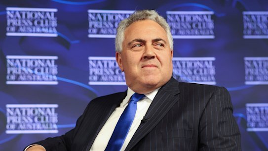 Former treasurer Joe Hockey, who now runs advisory firm Bondi Partners.