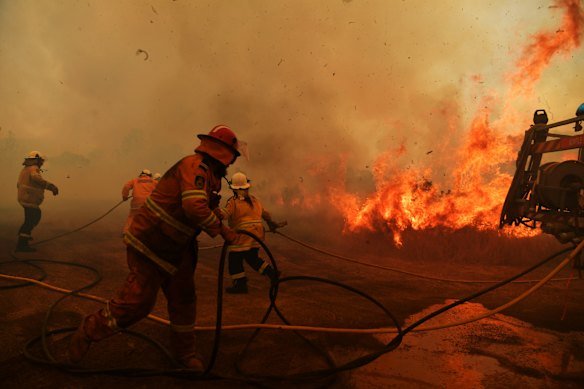 A bushfire in NSW would lead to extra revenue for Western Australia under the “perverse” GST deal.