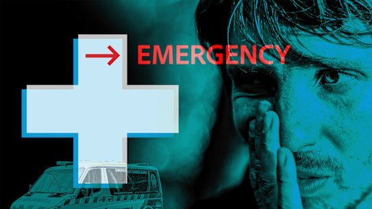 Patients banned by Victorian hospitals are being ejected by security guards, leaving them untreated and out on the street.