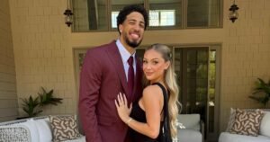 NBA Star Tyrese Haliburton and Jade Jones Have Wedding Ceremony, Show Off Their New Rings