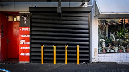 Owners of tobacco shops have been “hardening” them against potential attacks.