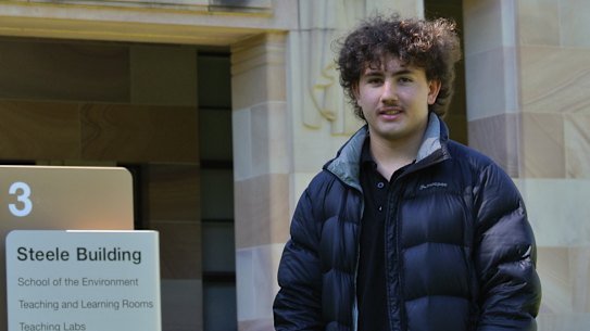 Oscar Weatherstone was studying science and economics, majoring in earth sciences and finance.