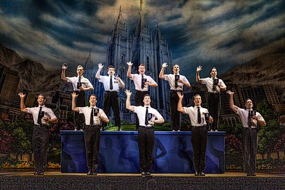 Mormonism and religion in general get a good bashing in the musical The Book of Mormon.