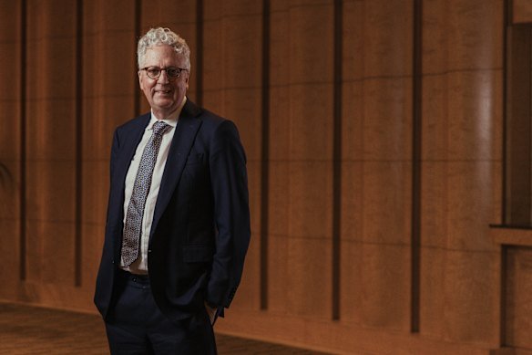 Mark Scott said he was “a bit concerned” that students are funding a government decision. 