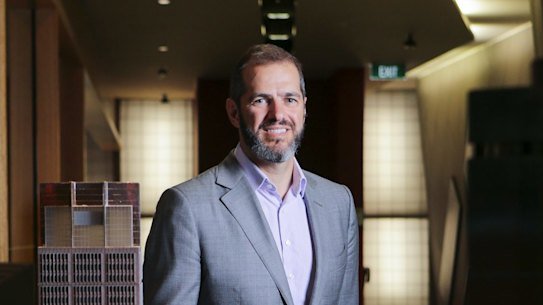 Daniel Grollo, the former chief executive of the Grocon construction group, has declared bankruptcy. 