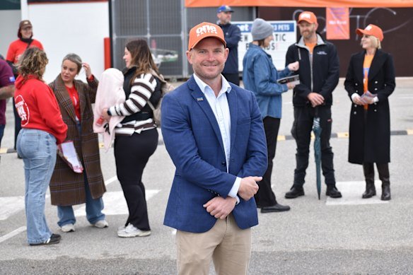 One Nation’s candidate for Secret Harbour, 39-year-old gym owner Luke Herdegen.