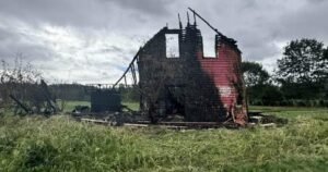 B.C.’s historic Little Red House destroyed by fire