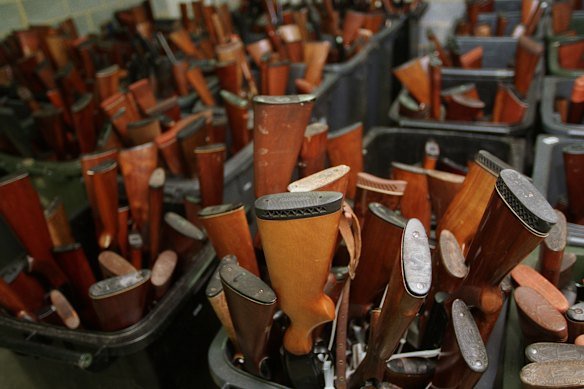 The new gun buyback scheme will launch in NSW in November, six weeks before the first anniversary of the Bondi Beach attack on December 14.