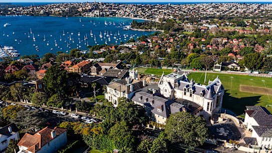 General view of the Scots college in Bellevue Hill, NSW.