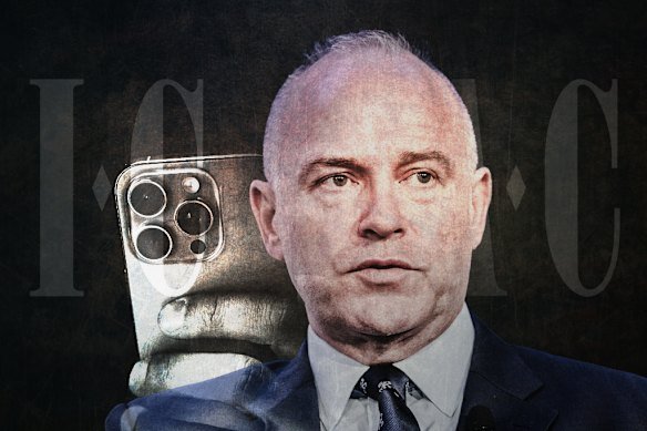 Dallas McInerney admitted he had wiped his devices by restoring factory settings.