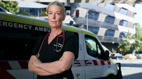 Emeergency doctor Sarah Whitelaw.