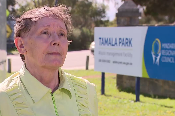 Mary O’Byrne is a resident who has been campaigning against the odour and environmental concerns at Tamala Park Waste Facility.