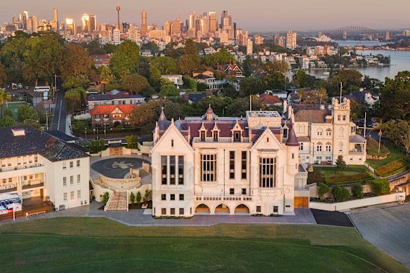The school’s $60 million John Cunningham Student Centre, built in the style of a Scottish baronial castle, was in large part funded by donations.