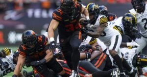 Horvath hitting highs for streaking B.C. Lions