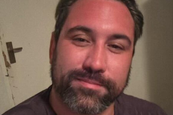 A selfie Samuel Roy Christie sent a sex worker before he lied about paying her for her services.