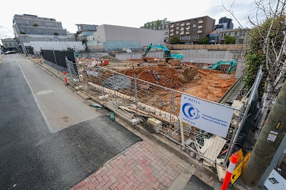 The One Toorak Place site in Toorak.