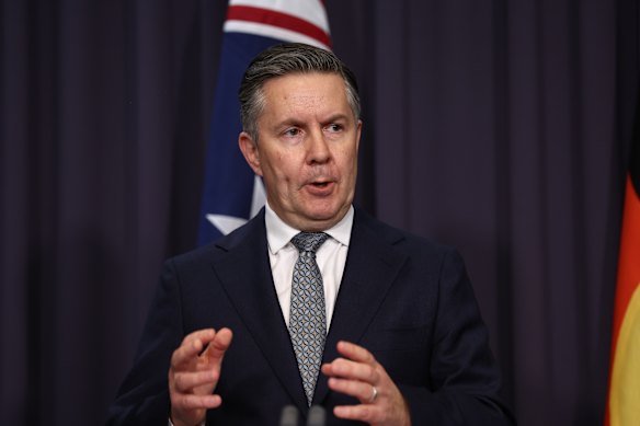 Health Minister Mark Butler.