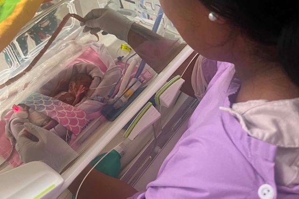 Miracle made the RBWH’s intensive care unit her home for 14 weeks.